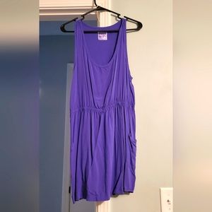 Purple dress with pockets